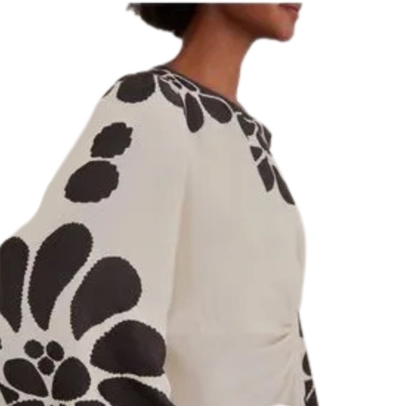 Farm Rio Black Palermo Cut Out Lenzing™ Ecovero™ Viscose Maxi Dress - Picture 7 of 10